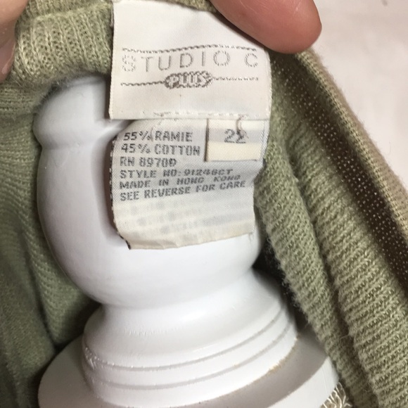 🔴Green Short Sleeve Cardigan E1 - Picture 4 of 4